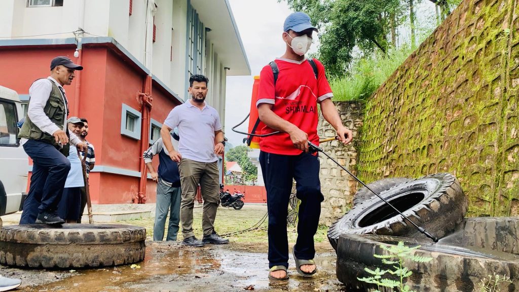 dengue bidur municipality ward 2 nuwakot