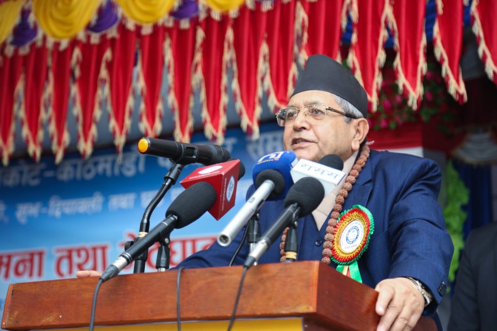 Speaker of the House of Representatives Devraj Ghimire