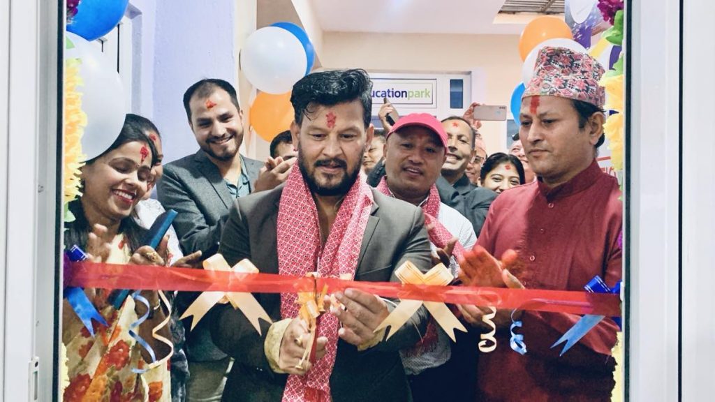 sizen education constulatancy irreguration in battar bidur municipality mayor rajan shrestha