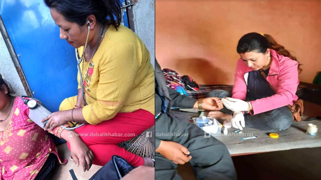 trishuli plus conducting aids patient health care service