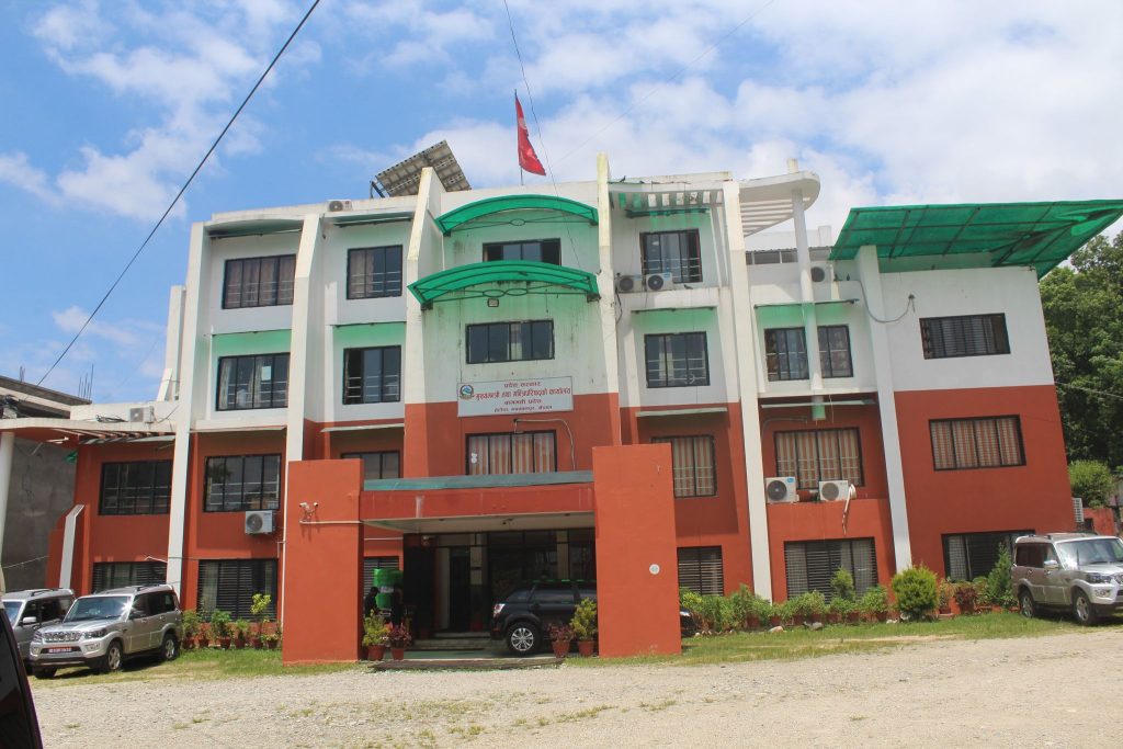 bagmati province chief minister office building