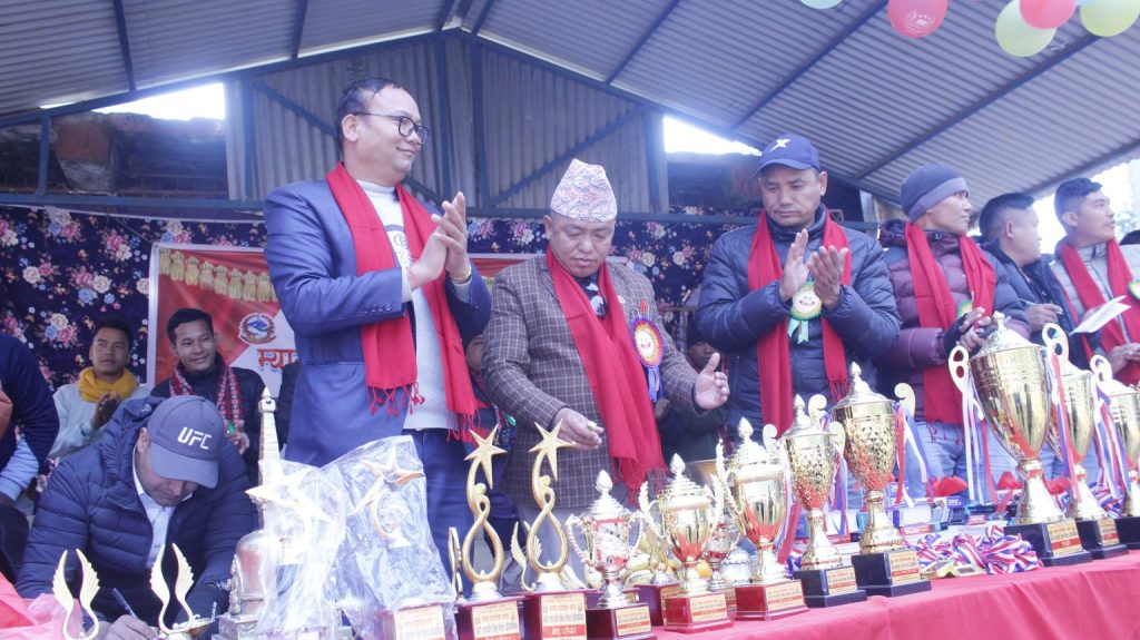 myagran rural municipality sixth president running shield nuwakot