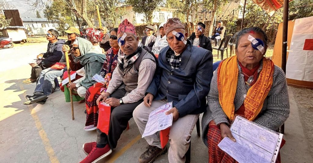 eye operation in nuwakot