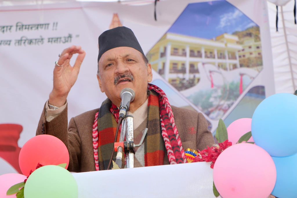ex finance miister dr prakash sharan mahat