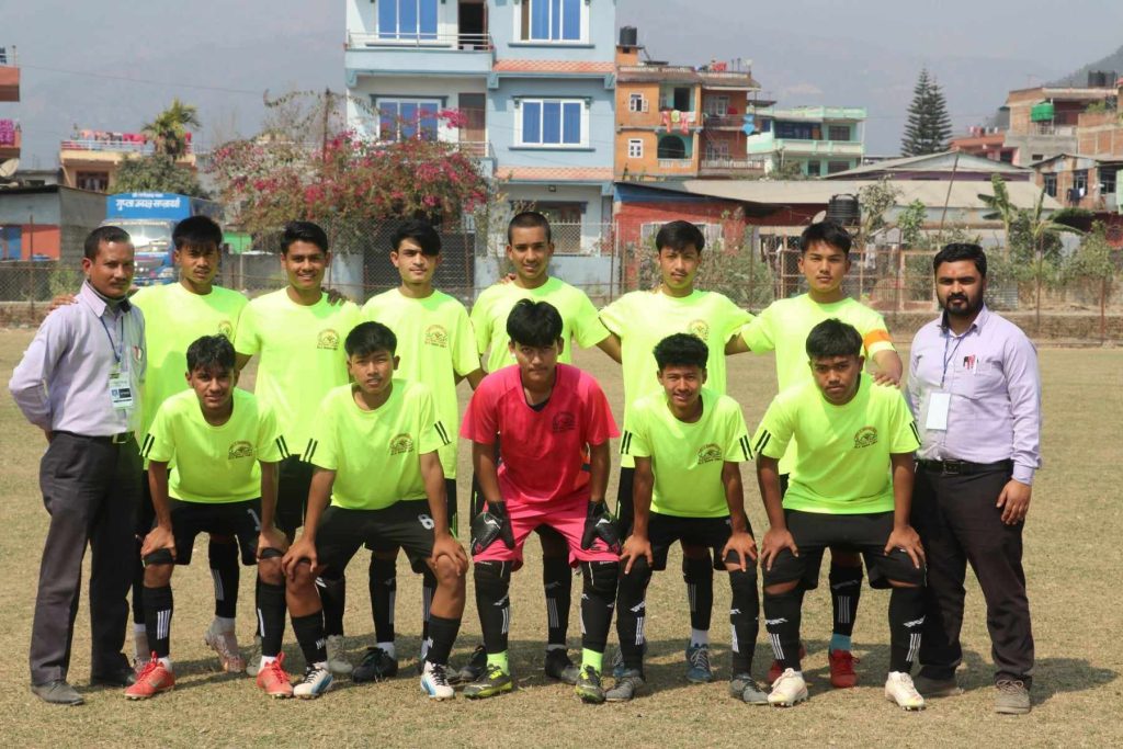 jd boarding school entering third nufc cup final tournament in nuwakot
