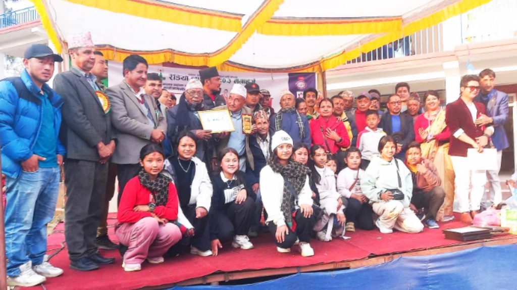 nuwakot samari maruni dance team wins maruni dance in rasuwa