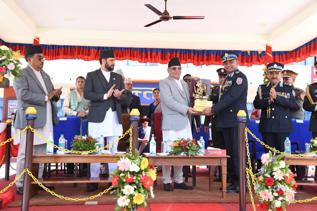 police graduation Nepal
