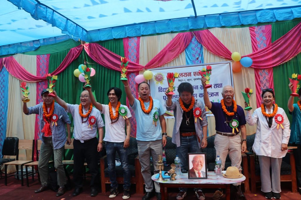 rotary club of hiratsuka west rotary international 2780 district visit himalaya academy at nuwakot nepal