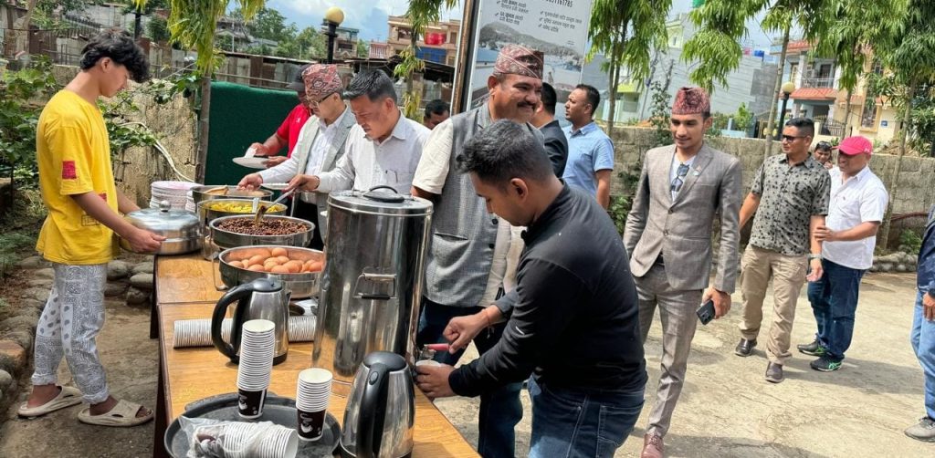 rashtriy swatantra party nuwakot celebrating second anniversary