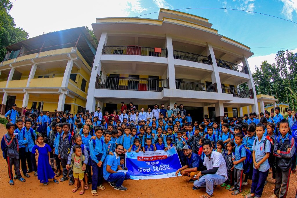 dari gyang free dental camp in nuwakot likhu rural municipality