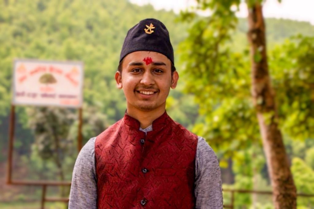 kunjan bhattarai nepal top secondary 12 exam