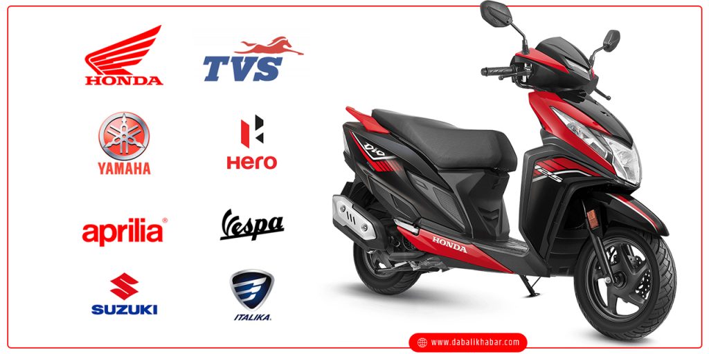 scooter import in Nepal from January 2023 to July 2024
