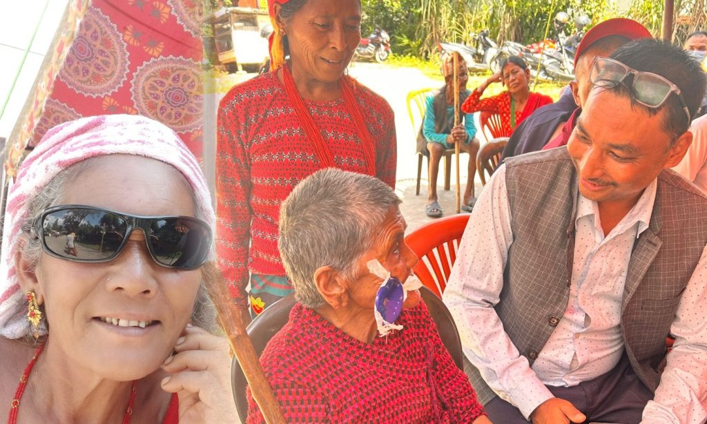 eye operation in nuwakot