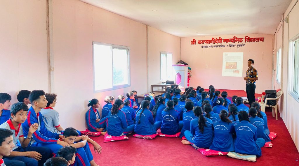 human traffickling awareness program in nuwakot belakotgadhi schools