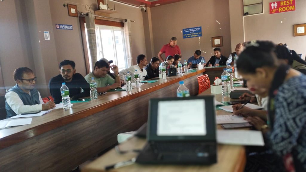 pearls monitoring training in nuwakot