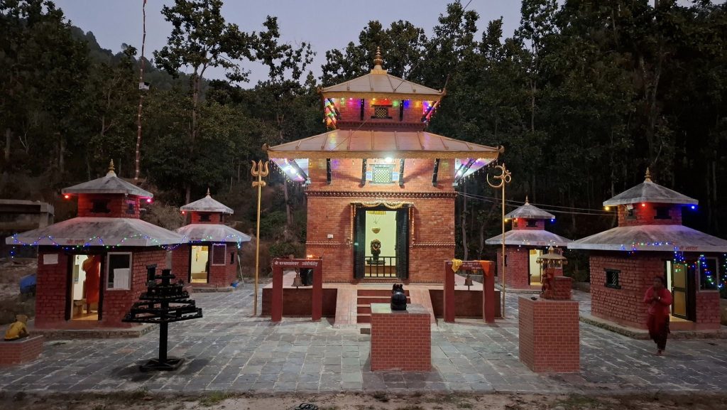 panchayan devata temple in Bidur Nuwakot