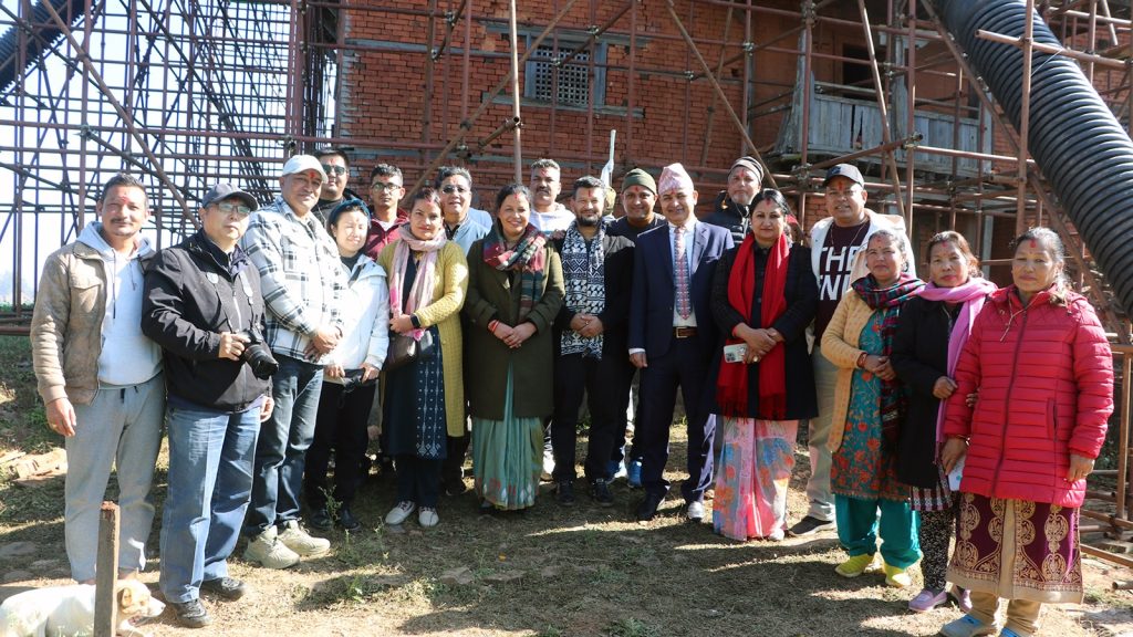 Apology for Reconstruction in nuwakot durbar and taleju temple