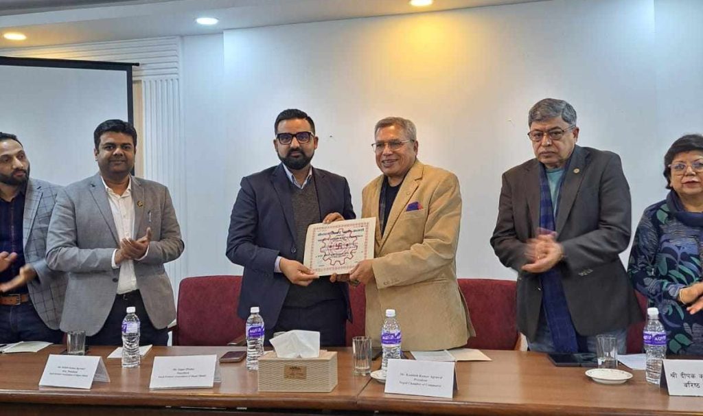 Stock Brokers Association of Nepal SBAN president of sagar dhakal