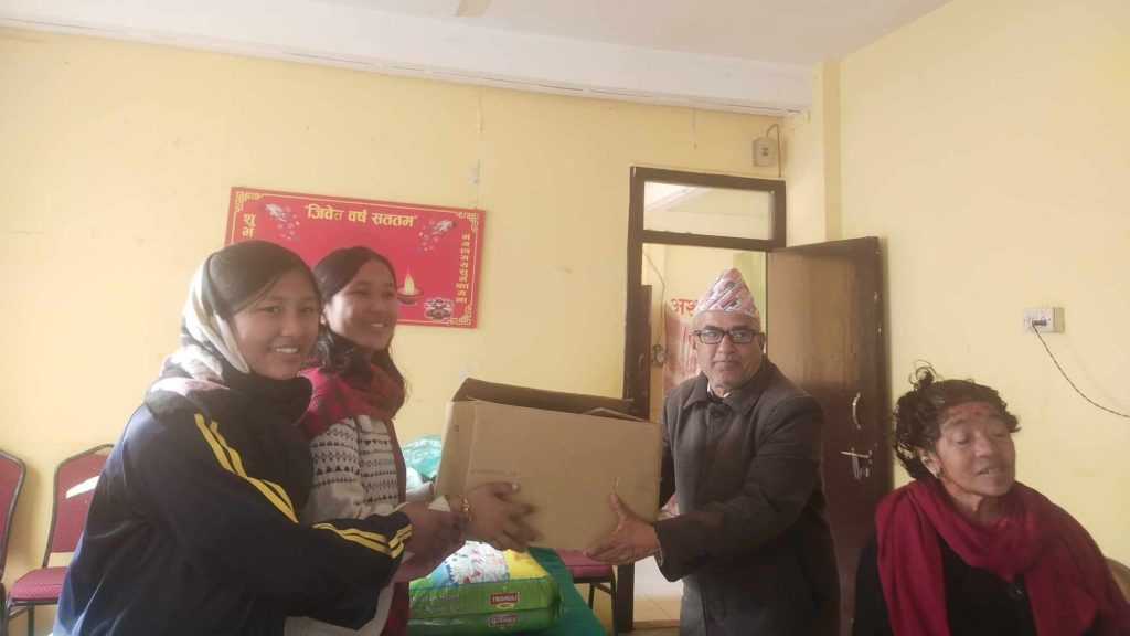 Student support for senior citizens