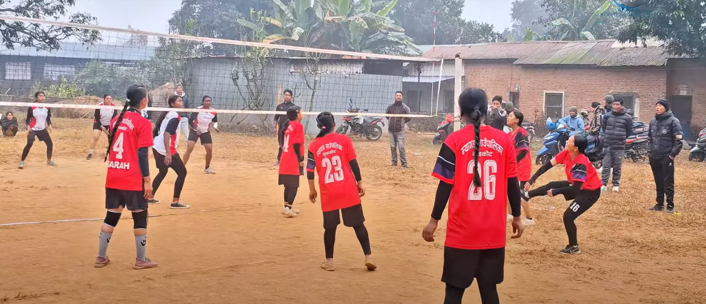 mygang women volleyball team win inter municipality volleyball competition