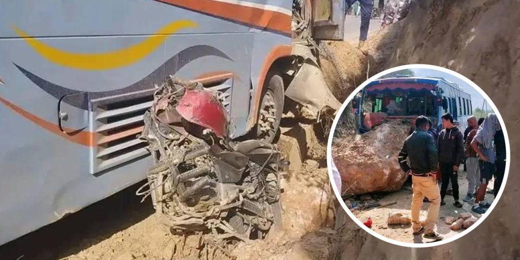 bus accident in belakotgadhi municipality