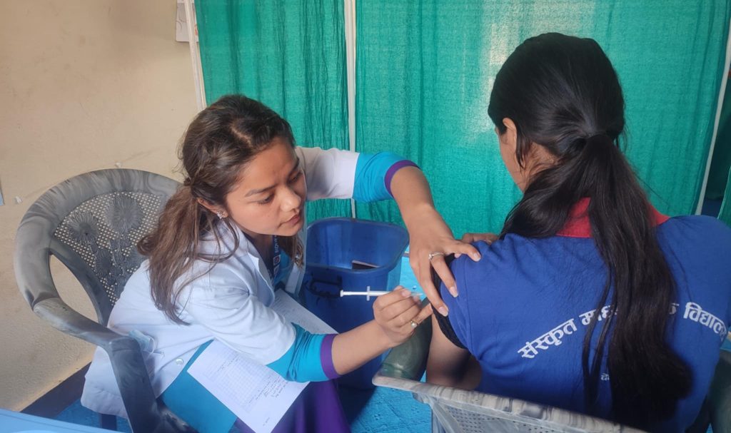 hpv vaccine Bidur Municipality Nuwakot