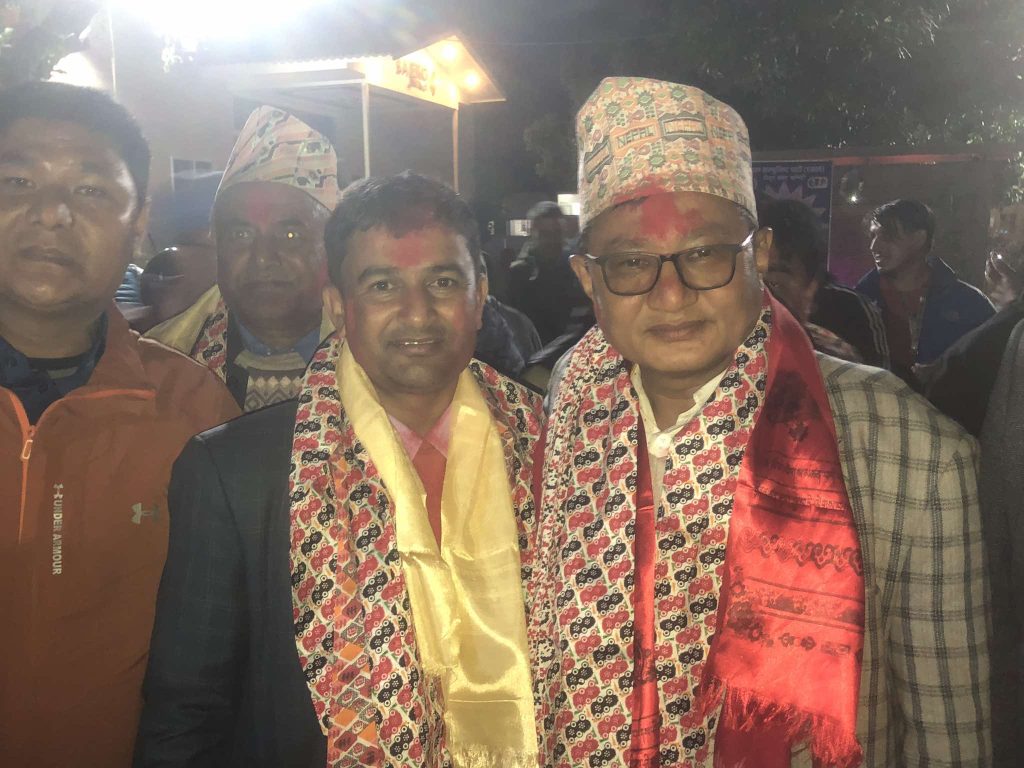 sanjeev bahadur shrestha cpnuml bidur chairman dabalikhabar sunil shrestha