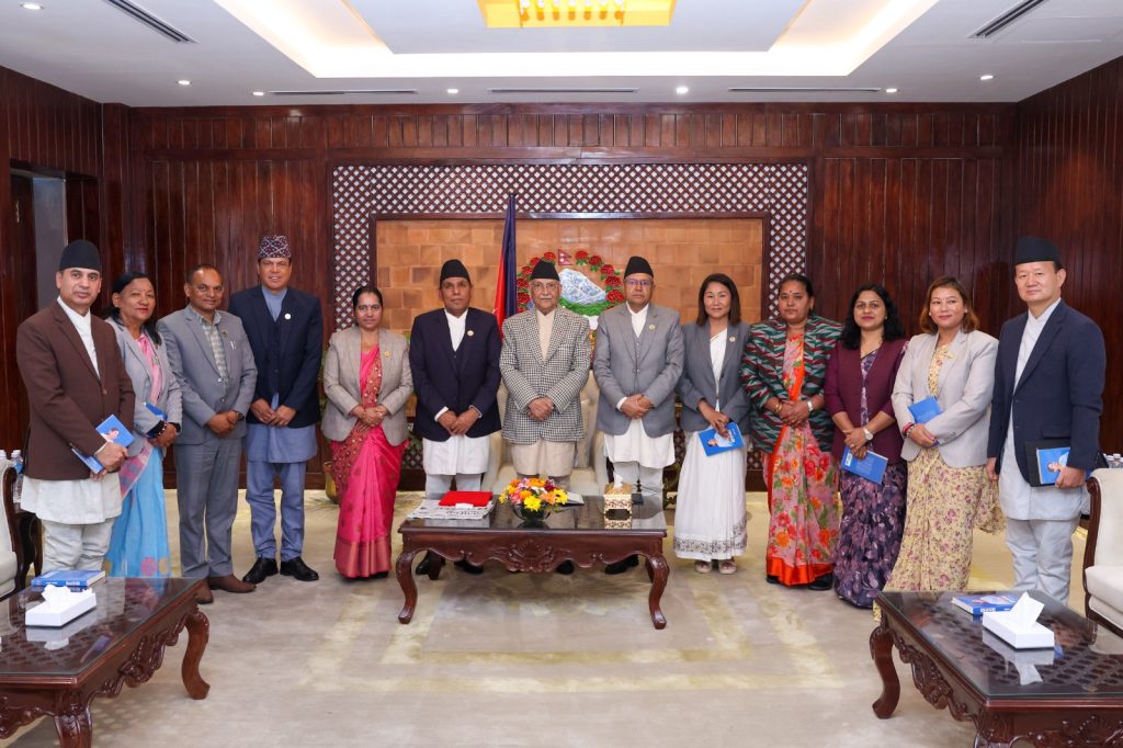 Handover of the Inter-Legislative Forum's manifesto to the Prime Minister