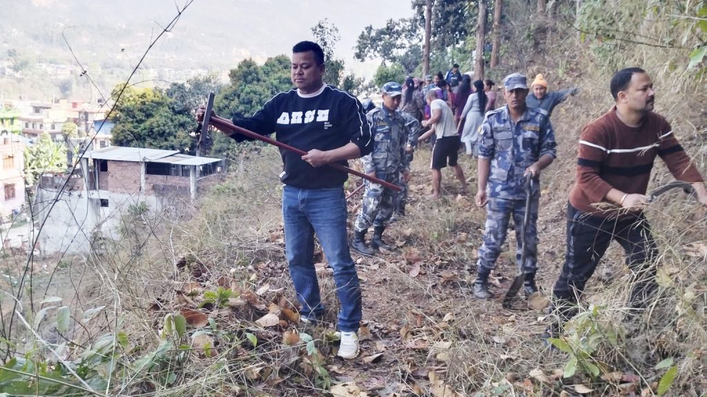 fireline make in bidur jungle