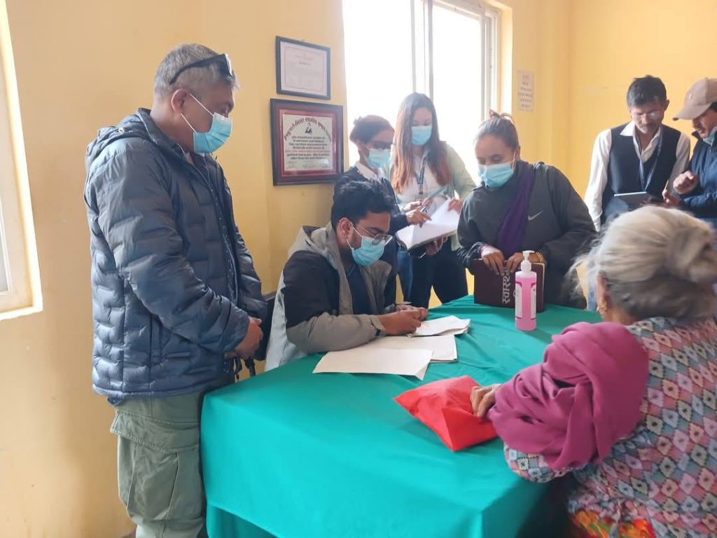 tb free checkup camp in Bidur Nuwakot