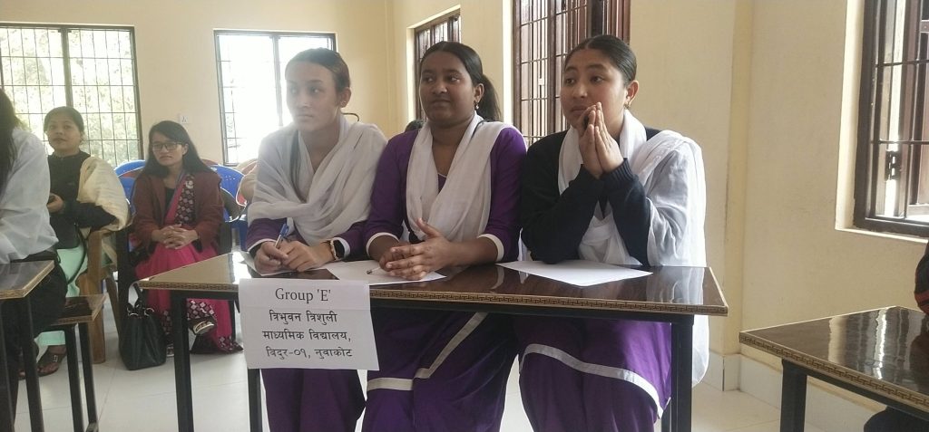 winner of quiz contest in international women's day