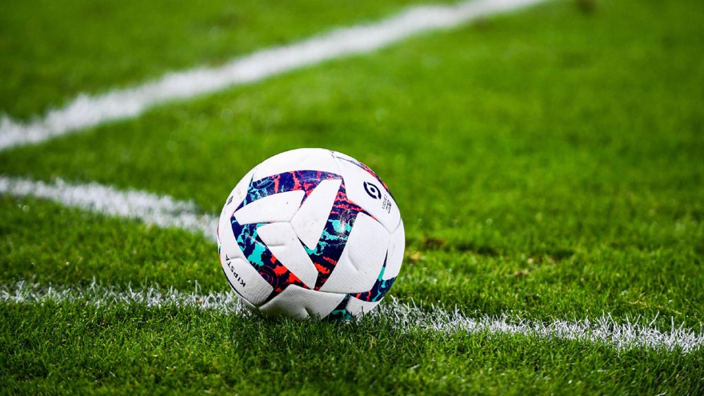 Football in ground