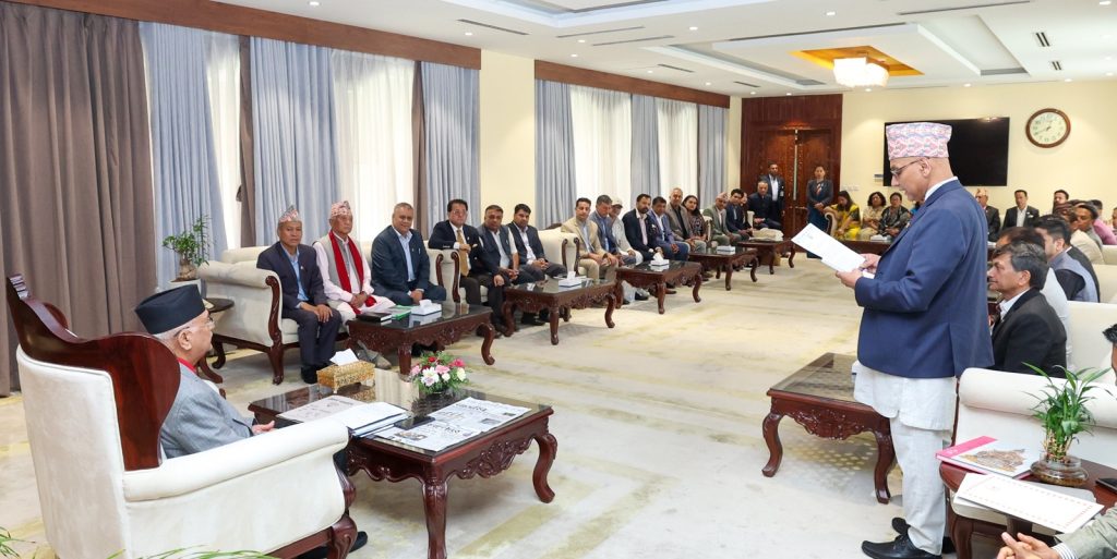 importer business association suggested to PM KP Sharma Oli