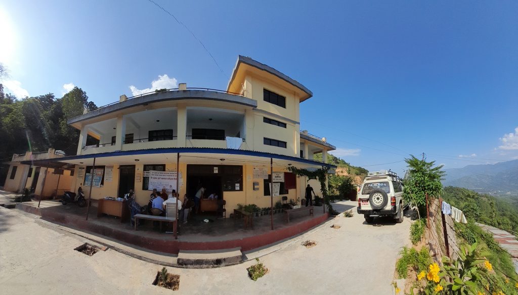 panaroma view of Khadgabhanjyang healthpost Bidur Municipality-3 Nuwakot