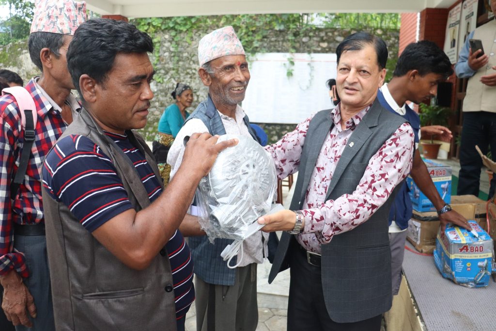 Modern Aaran distribution to Dalit community