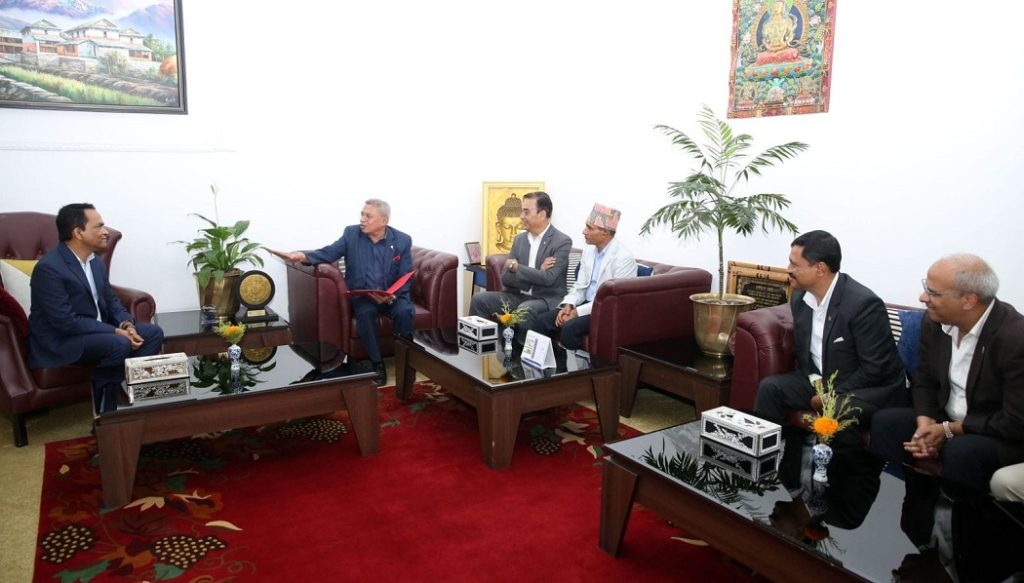 nepal chamber of commerce delegation