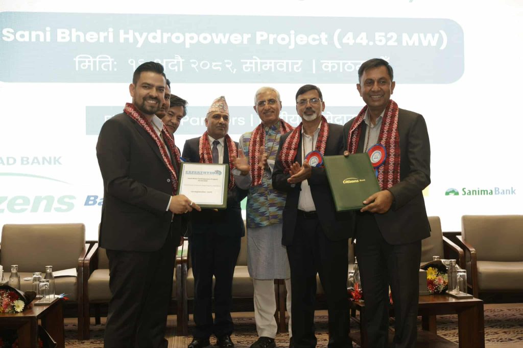 Investment secured for Sanibheri Hydropower Project