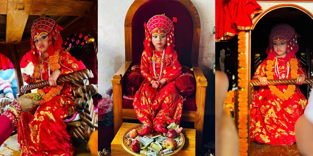 living god Kumari Nuwakot