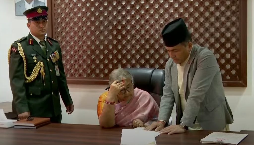 prime minister sushila karki