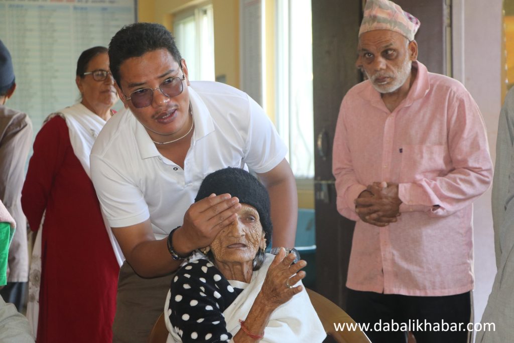 free eye camp in world vision day 2025 in Nuwakot