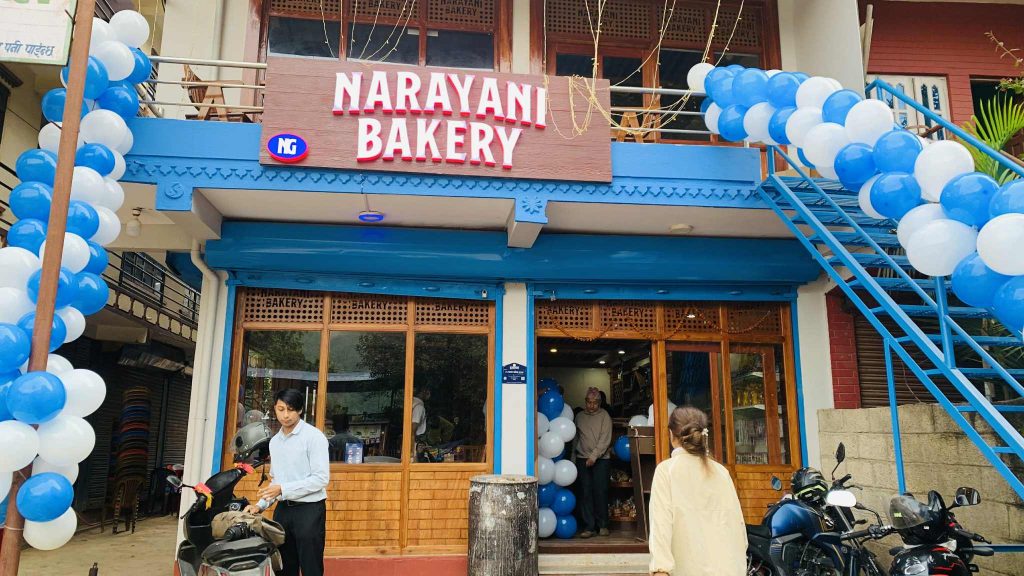 first outlet of Narayani Bakery in Battar Nuwakot