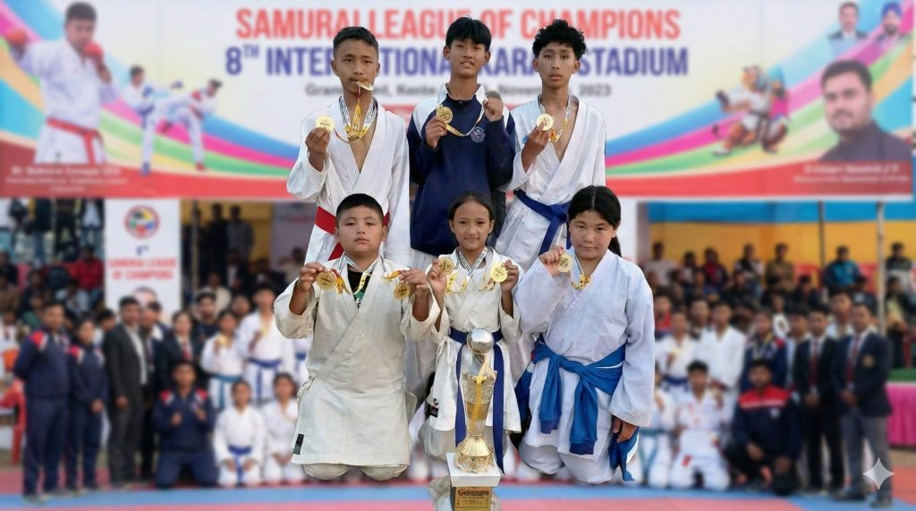 samari karate dojo win 9 gold medals from 8th samurai international championship