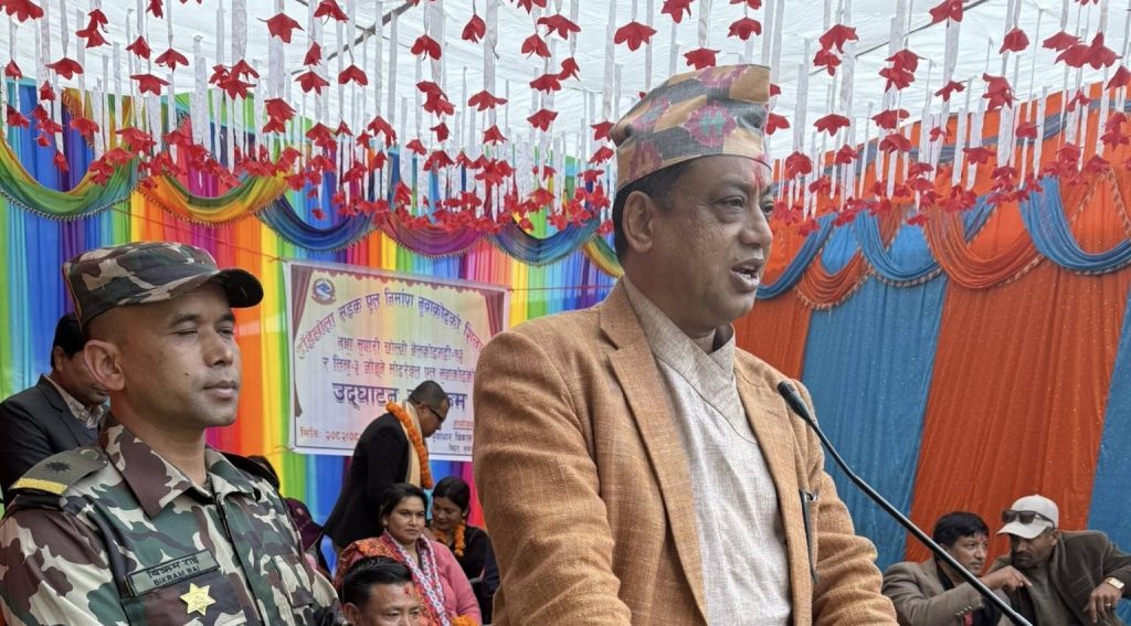cm of Bagmati province Indra bahadur baniya