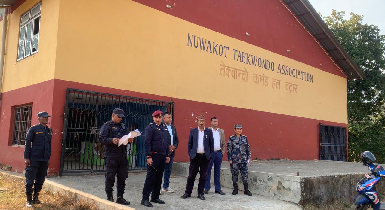 सुरक्षा समितिद्वारा मतदानस्थल अनुगमन