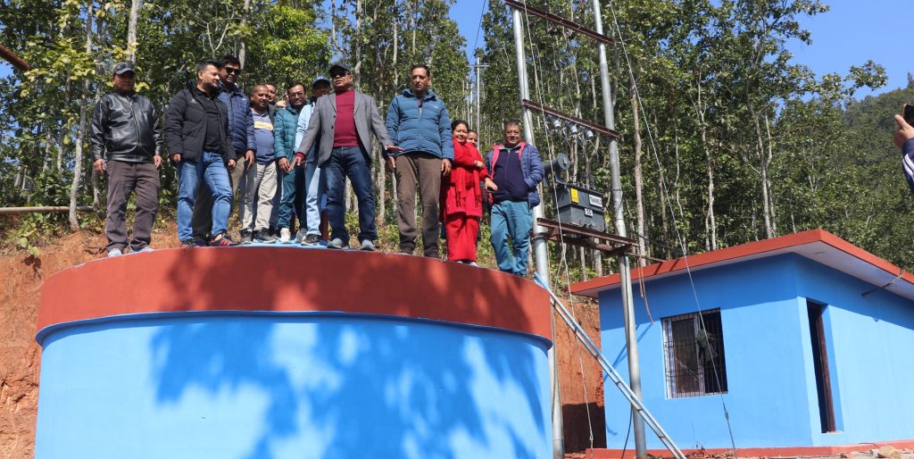 The first phase of Durbar Water Supply Expansion is in its final stages.