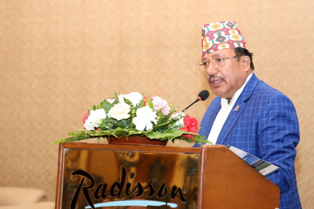 Acting Chief Election Commissioner Ram Prasad Bhandari