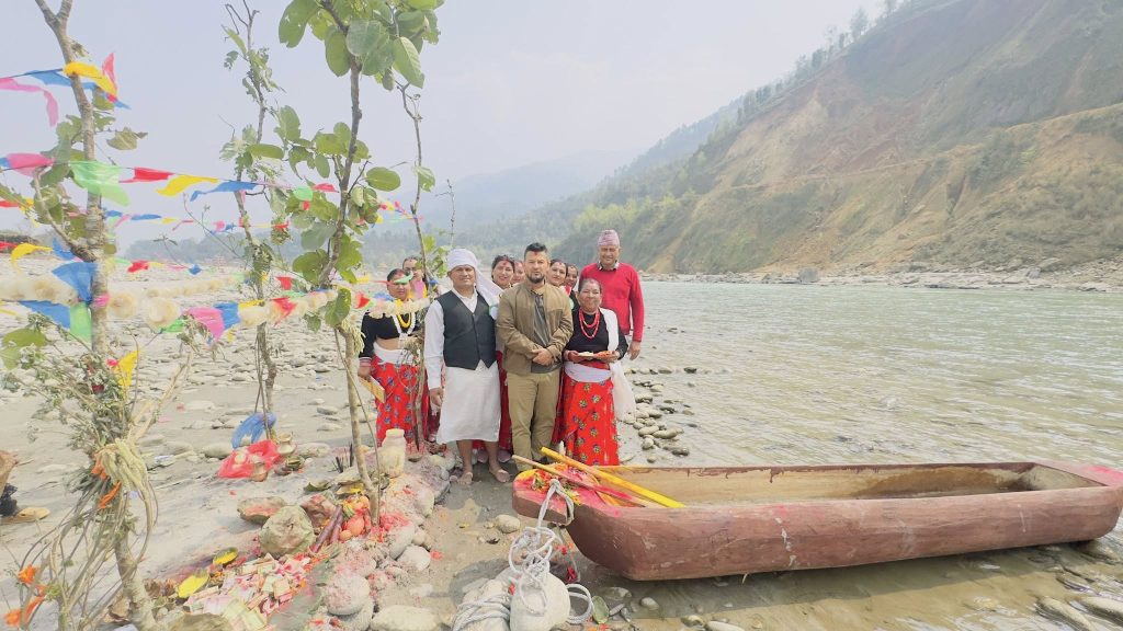 majhi community Ladiya Parva in Nuwakot