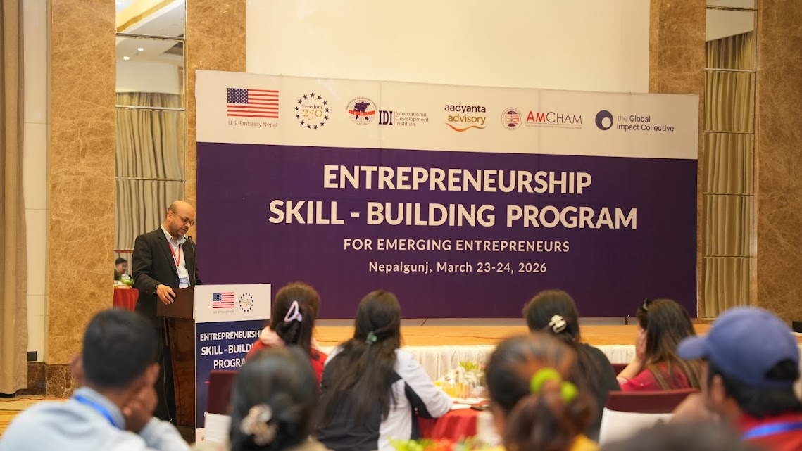 अमेरिकी दूतावास‌द्वारा देशव्यापी उद्यमशीलता सीप-निर्माण कार्यक्रमको शुभारम्भ