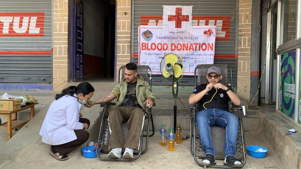 26 pints of blood collected