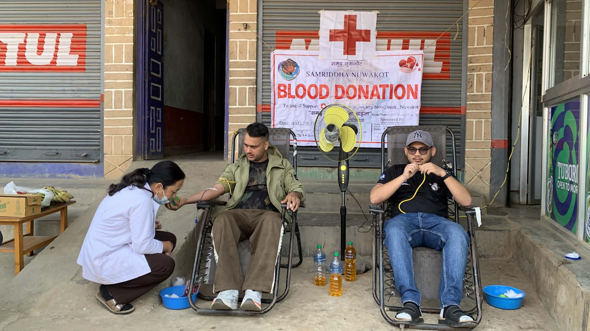 26 pints of blood collected